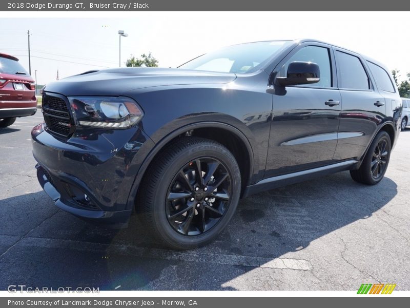 Bruiser Gray / Black 2018 Dodge Durango GT