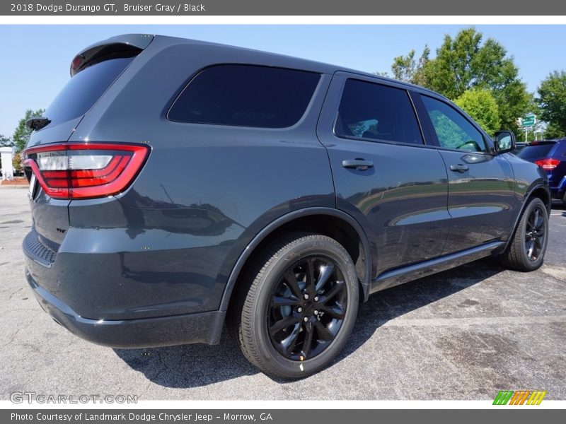 Bruiser Gray / Black 2018 Dodge Durango GT