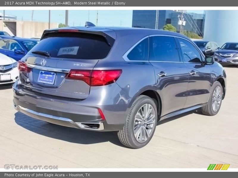 Modern Steel Metallic / Ebony 2017 Acura MDX Technology SH-AWD