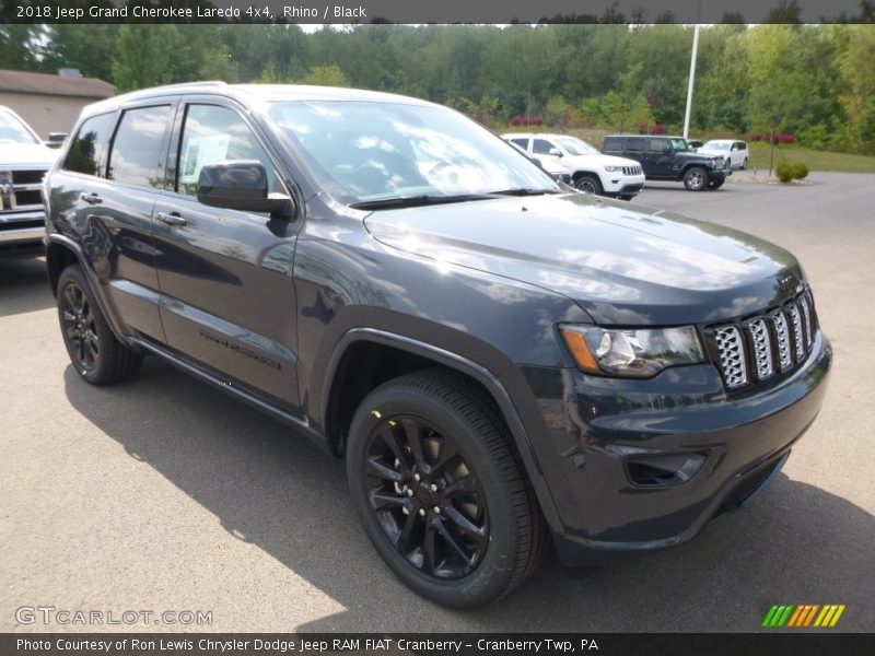 Rhino / Black 2018 Jeep Grand Cherokee Laredo 4x4