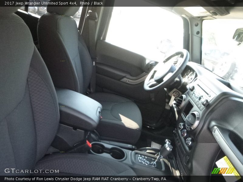 Rhino / Black 2017 Jeep Wrangler Unlimited Sport 4x4