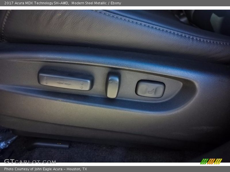 Modern Steel Metallic / Ebony 2017 Acura MDX Technology SH-AWD