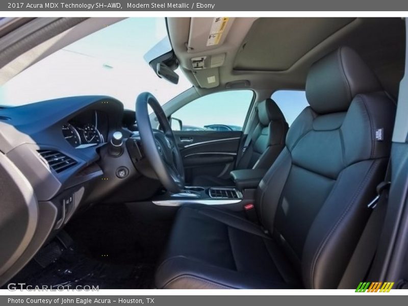 Modern Steel Metallic / Ebony 2017 Acura MDX Technology SH-AWD