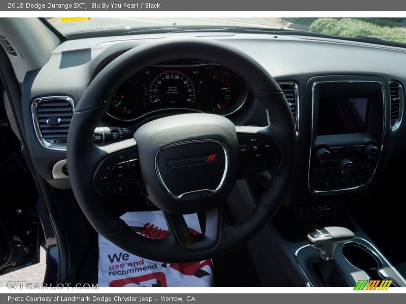 Blu By You Pearl / Black 2018 Dodge Durango SXT