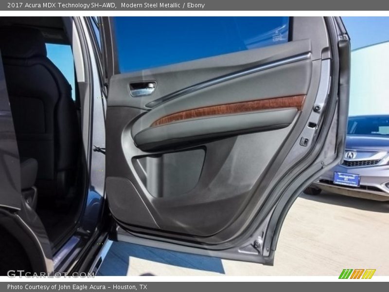 Modern Steel Metallic / Ebony 2017 Acura MDX Technology SH-AWD