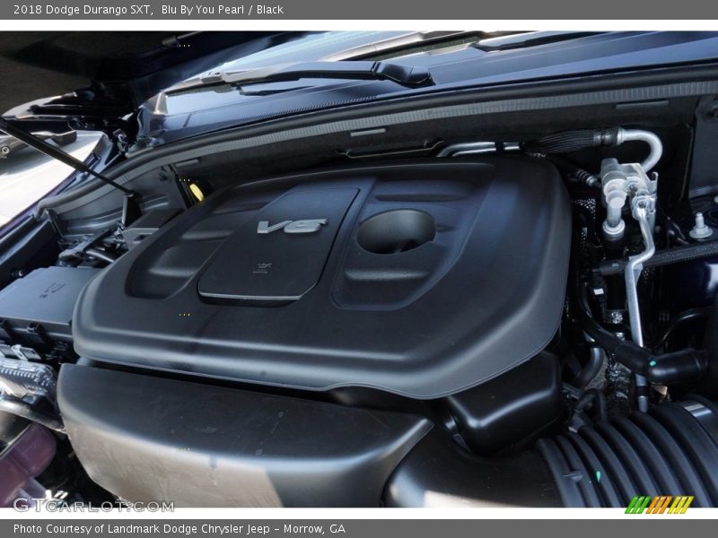 Blu By You Pearl / Black 2018 Dodge Durango SXT