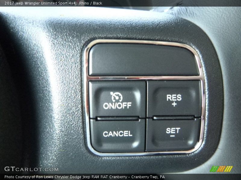 Rhino / Black 2017 Jeep Wrangler Unlimited Sport 4x4