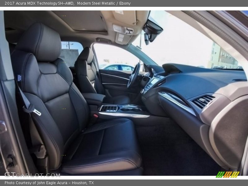Modern Steel Metallic / Ebony 2017 Acura MDX Technology SH-AWD