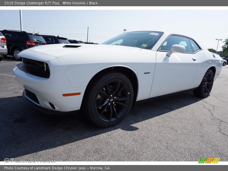 White Knuckle / Black 2018 Dodge Challenger R/T Plus