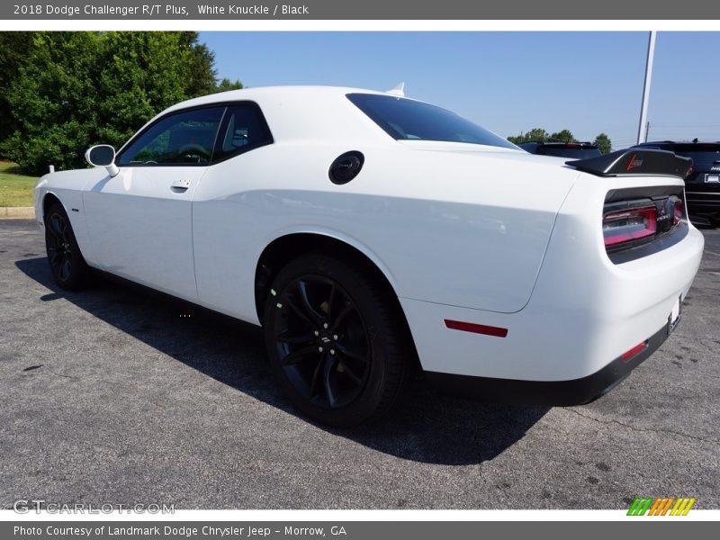 White Knuckle / Black 2018 Dodge Challenger R/T Plus