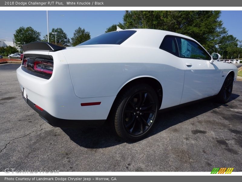 White Knuckle / Black 2018 Dodge Challenger R/T Plus