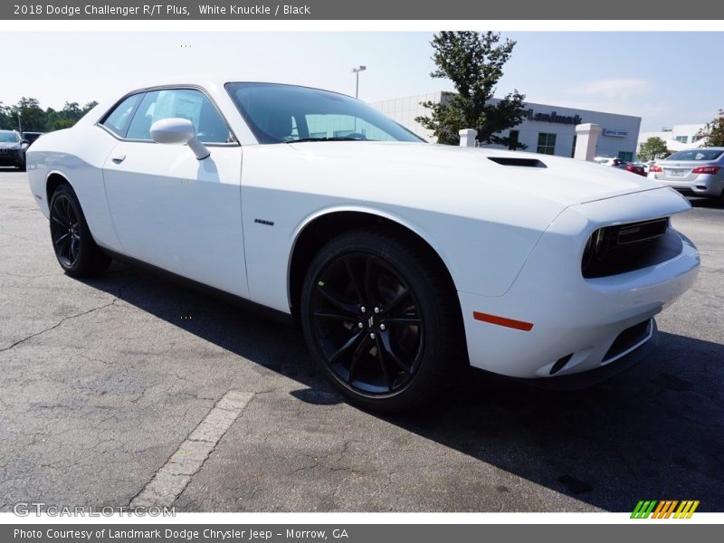 White Knuckle / Black 2018 Dodge Challenger R/T Plus