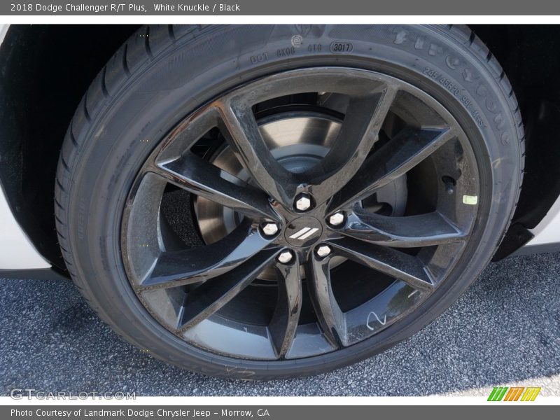 White Knuckle / Black 2018 Dodge Challenger R/T Plus
