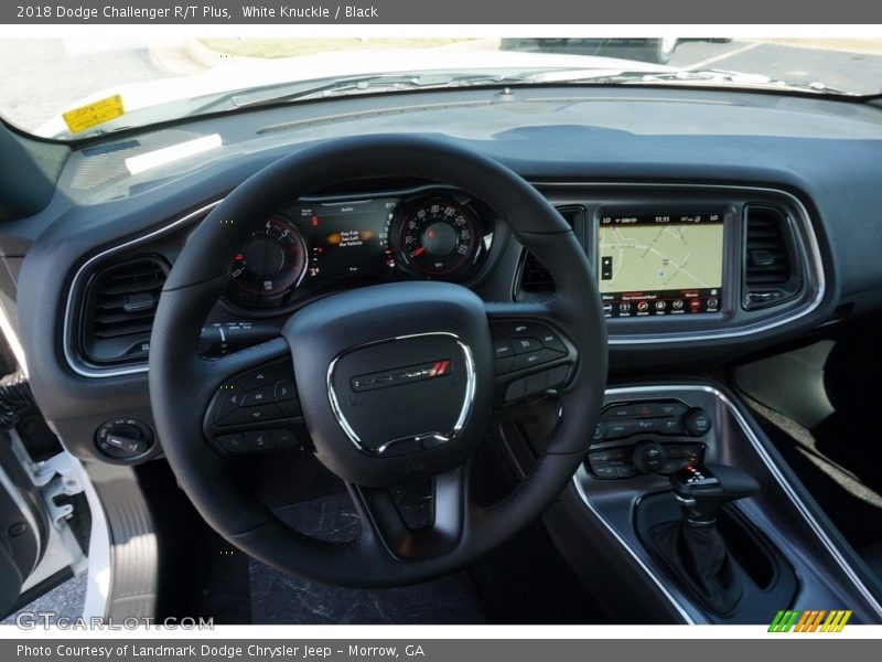 White Knuckle / Black 2018 Dodge Challenger R/T Plus