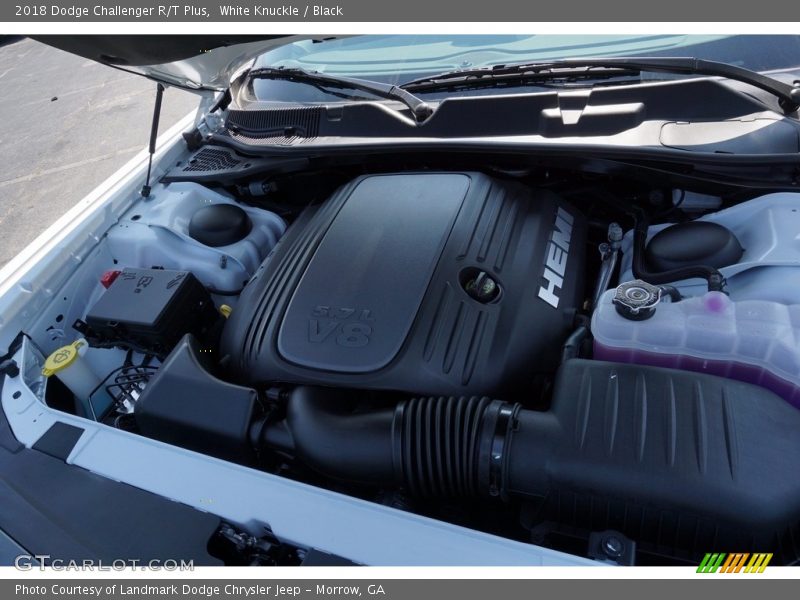 White Knuckle / Black 2018 Dodge Challenger R/T Plus