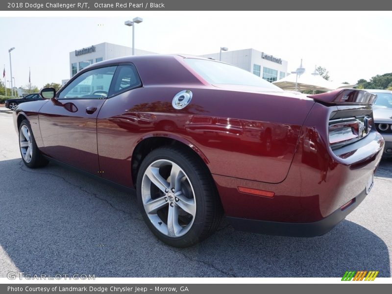 Octane Red Pearl / Black 2018 Dodge Challenger R/T