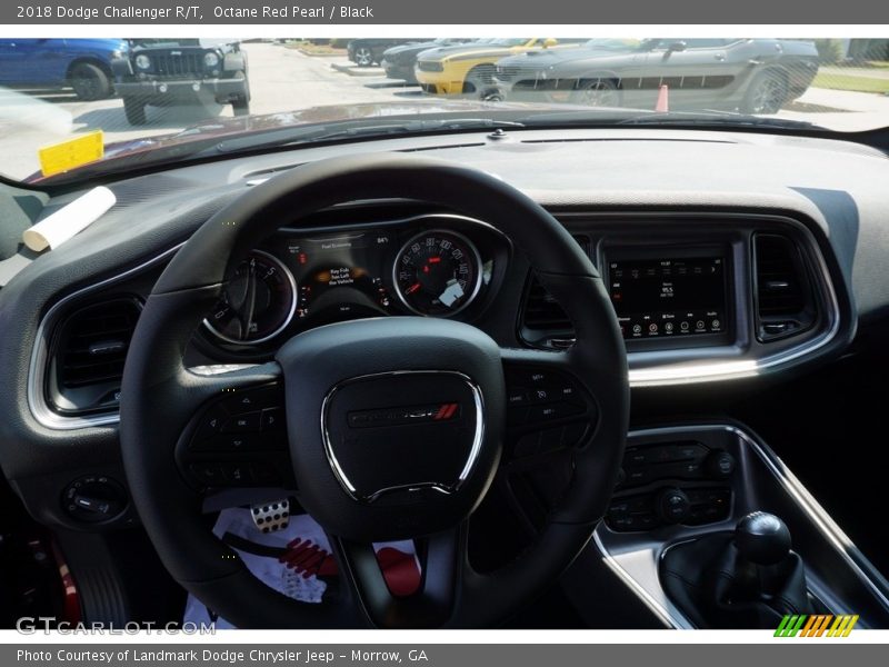 Octane Red Pearl / Black 2018 Dodge Challenger R/T