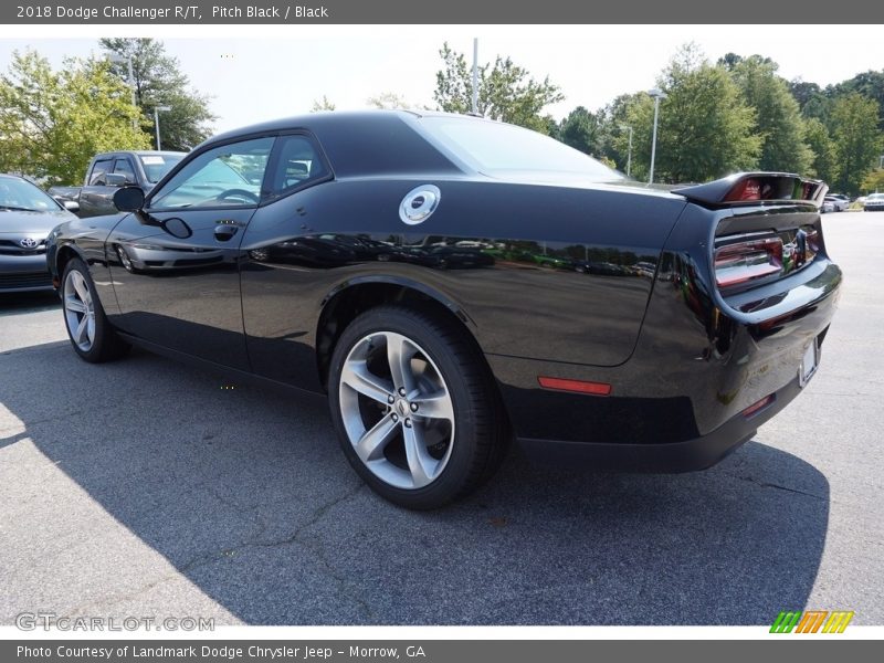 Pitch Black / Black 2018 Dodge Challenger R/T