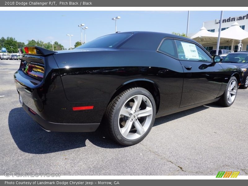 Pitch Black / Black 2018 Dodge Challenger R/T