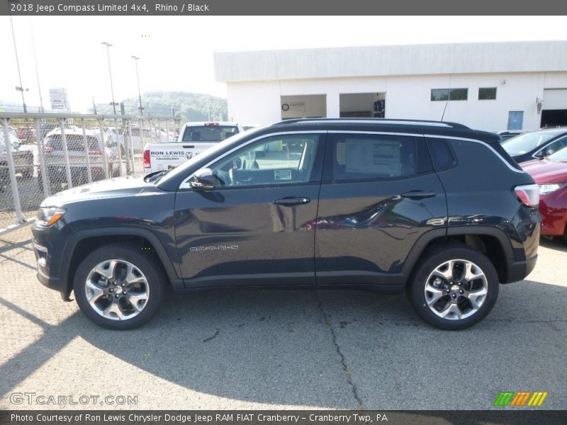 Rhino / Black 2018 Jeep Compass Limited 4x4