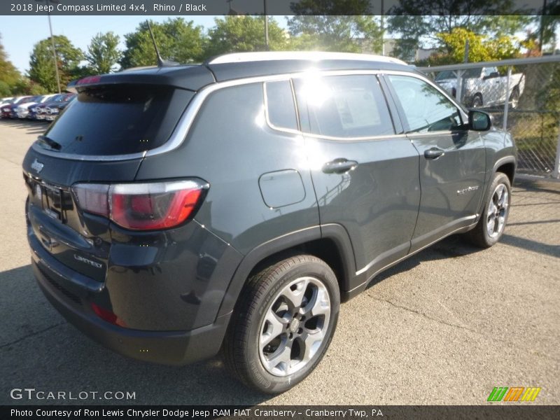 Rhino / Black 2018 Jeep Compass Limited 4x4