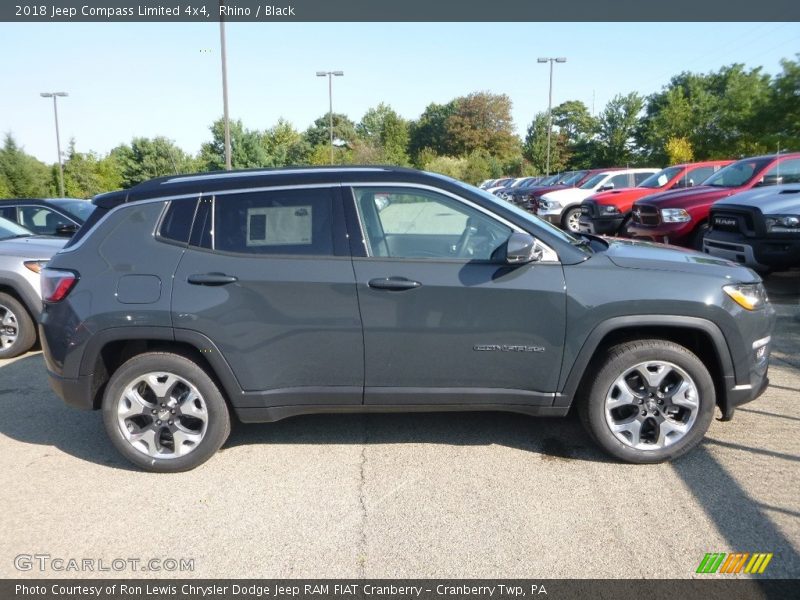 Rhino / Black 2018 Jeep Compass Limited 4x4