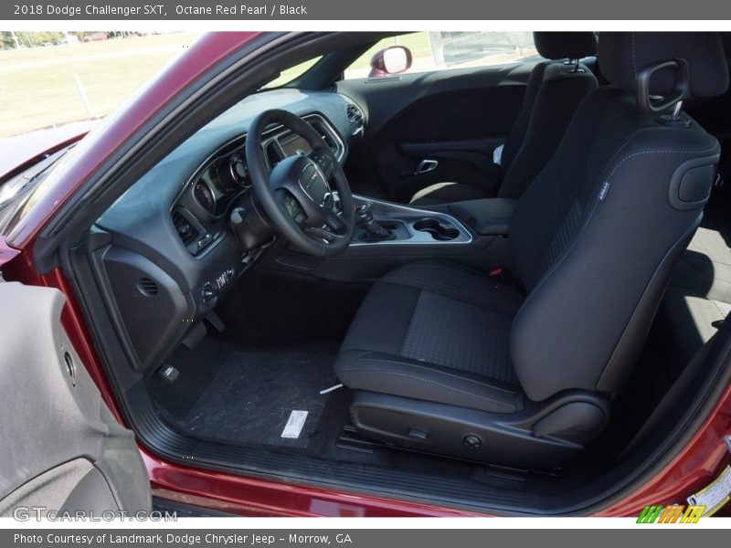 Octane Red Pearl / Black 2018 Dodge Challenger SXT