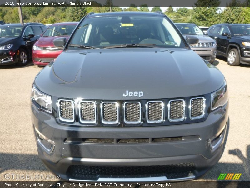 Rhino / Black 2018 Jeep Compass Limited 4x4