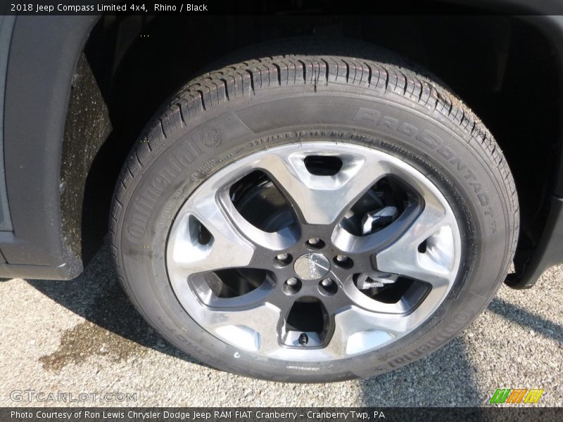 Rhino / Black 2018 Jeep Compass Limited 4x4