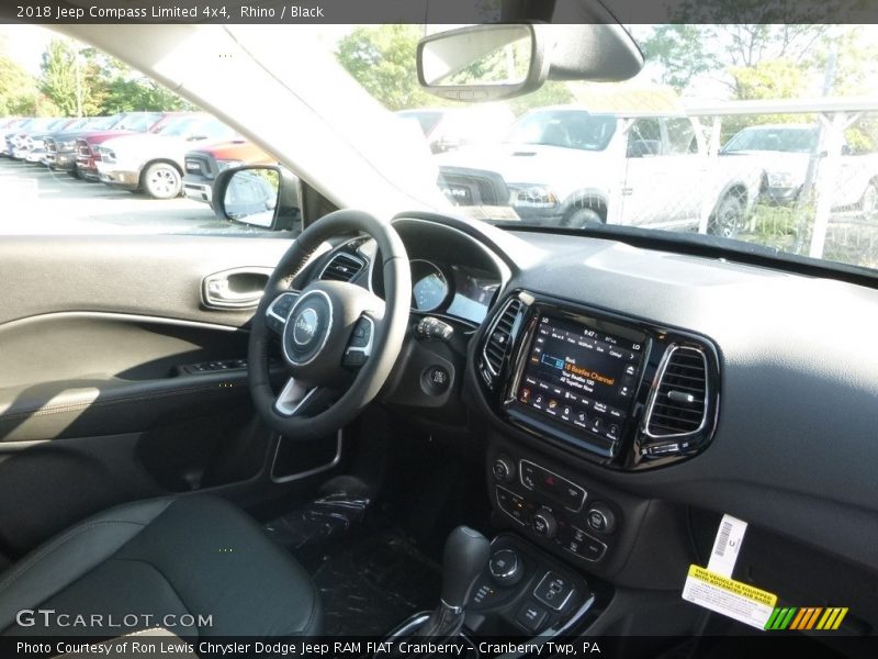 Rhino / Black 2018 Jeep Compass Limited 4x4
