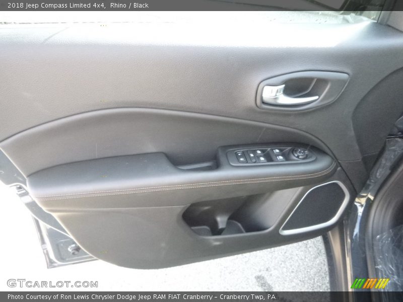 Rhino / Black 2018 Jeep Compass Limited 4x4