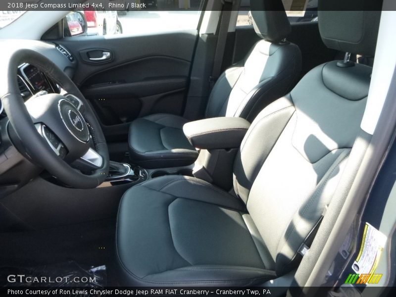 Rhino / Black 2018 Jeep Compass Limited 4x4