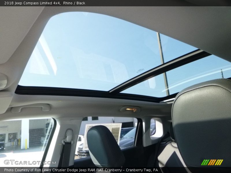 Rhino / Black 2018 Jeep Compass Limited 4x4