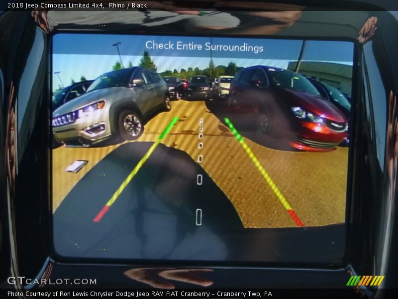 Rhino / Black 2018 Jeep Compass Limited 4x4