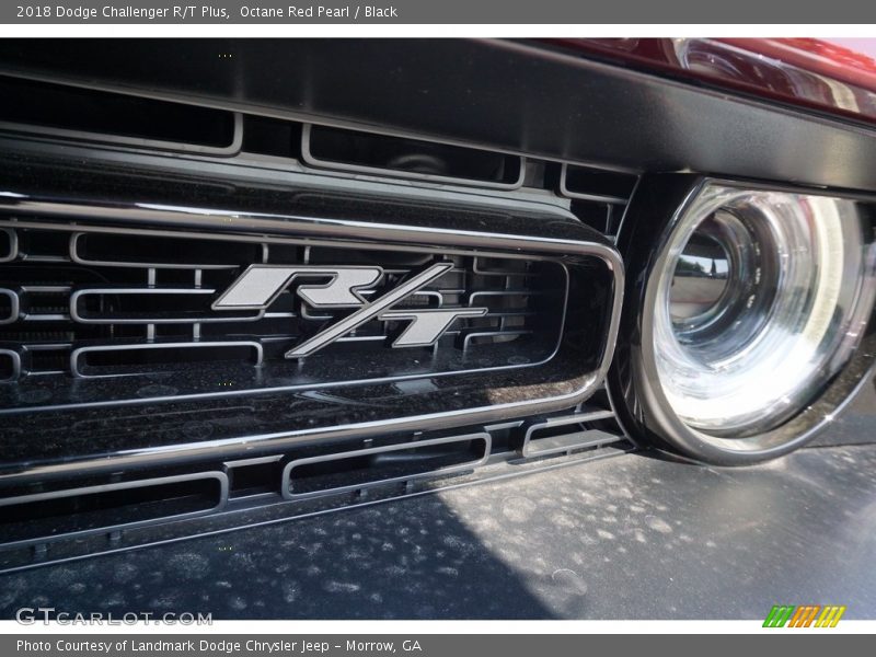 Octane Red Pearl / Black 2018 Dodge Challenger R/T Plus