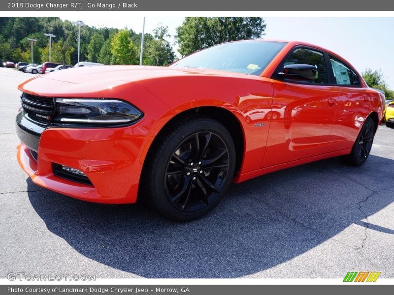 Go Mango / Black 2018 Dodge Charger R/T