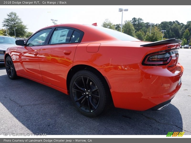 Go Mango / Black 2018 Dodge Charger R/T