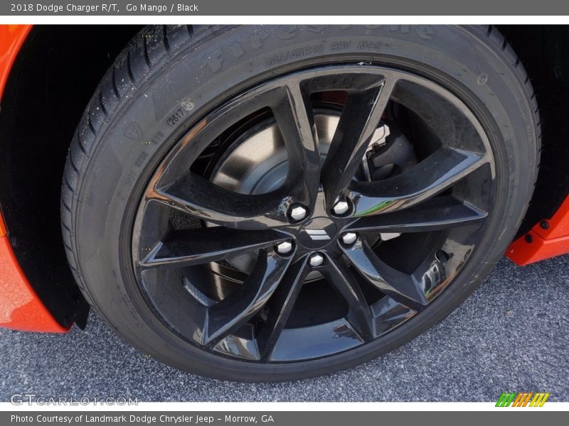 Go Mango / Black 2018 Dodge Charger R/T
