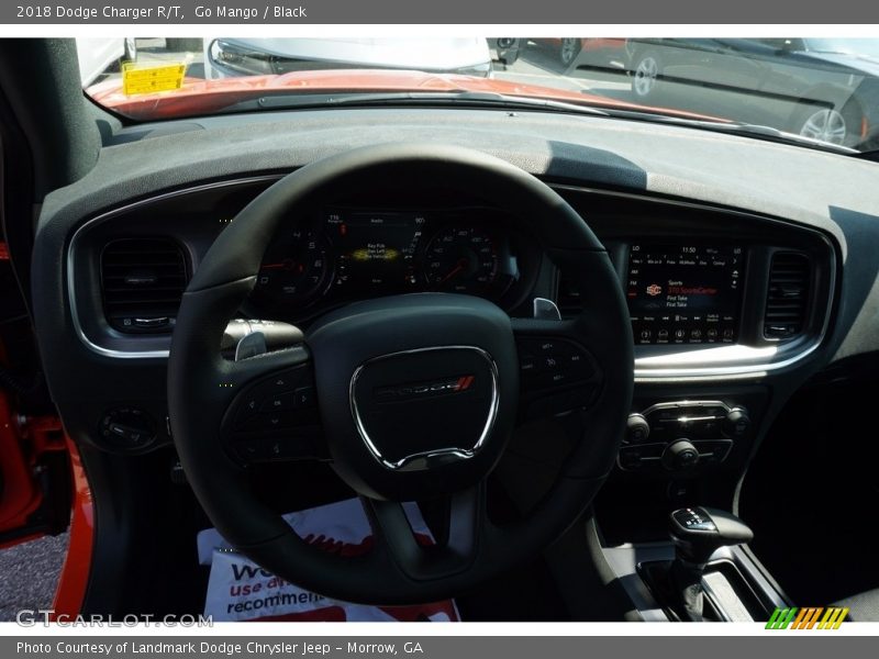 Go Mango / Black 2018 Dodge Charger R/T