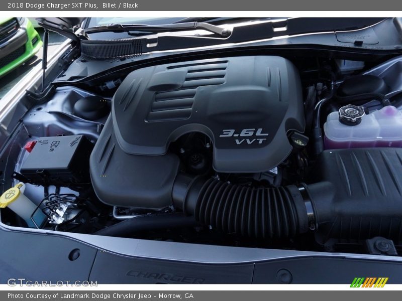 Billet / Black 2018 Dodge Charger SXT Plus