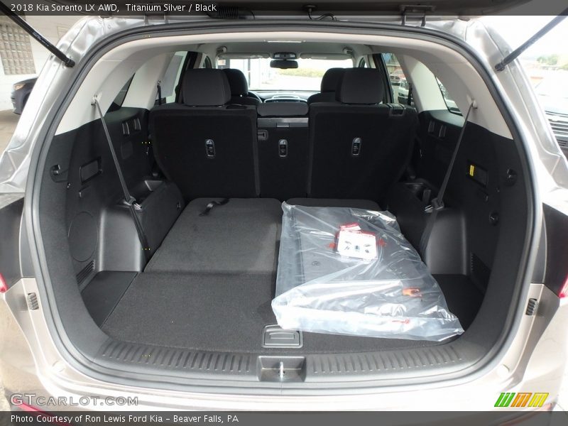 Titanium Silver / Black 2018 Kia Sorento LX AWD