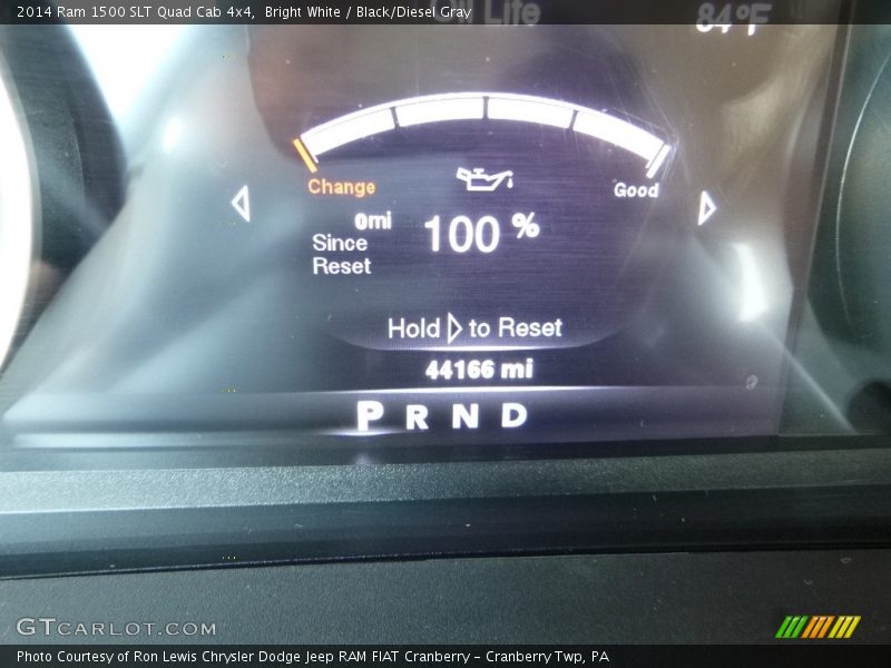 Bright White / Black/Diesel Gray 2014 Ram 1500 SLT Quad Cab 4x4