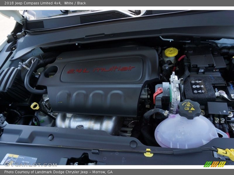 White / Black 2018 Jeep Compass Limited 4x4