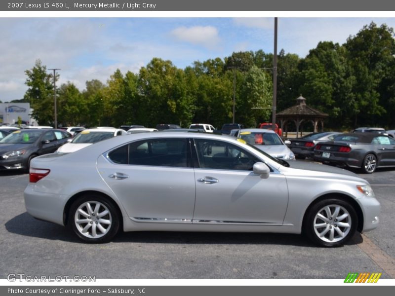 Mercury Metallic / Light Gray 2007 Lexus LS 460 L