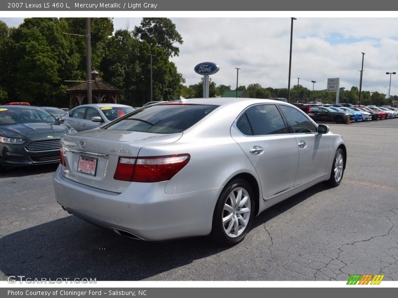 Mercury Metallic / Light Gray 2007 Lexus LS 460 L