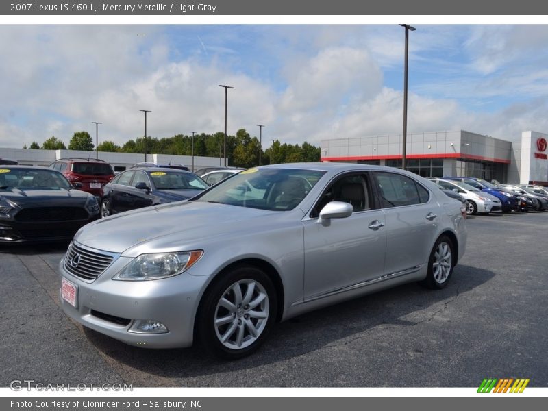 Mercury Metallic / Light Gray 2007 Lexus LS 460 L