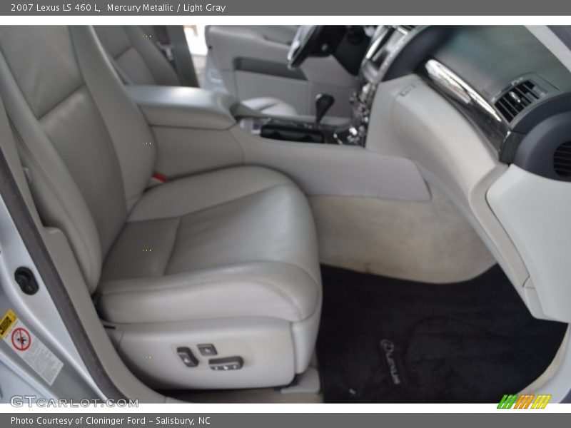 Mercury Metallic / Light Gray 2007 Lexus LS 460 L