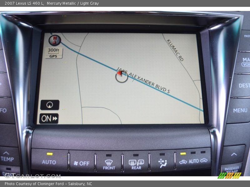 Mercury Metallic / Light Gray 2007 Lexus LS 460 L