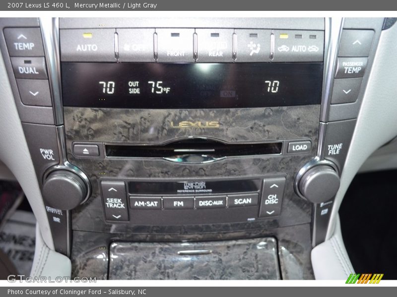Mercury Metallic / Light Gray 2007 Lexus LS 460 L
