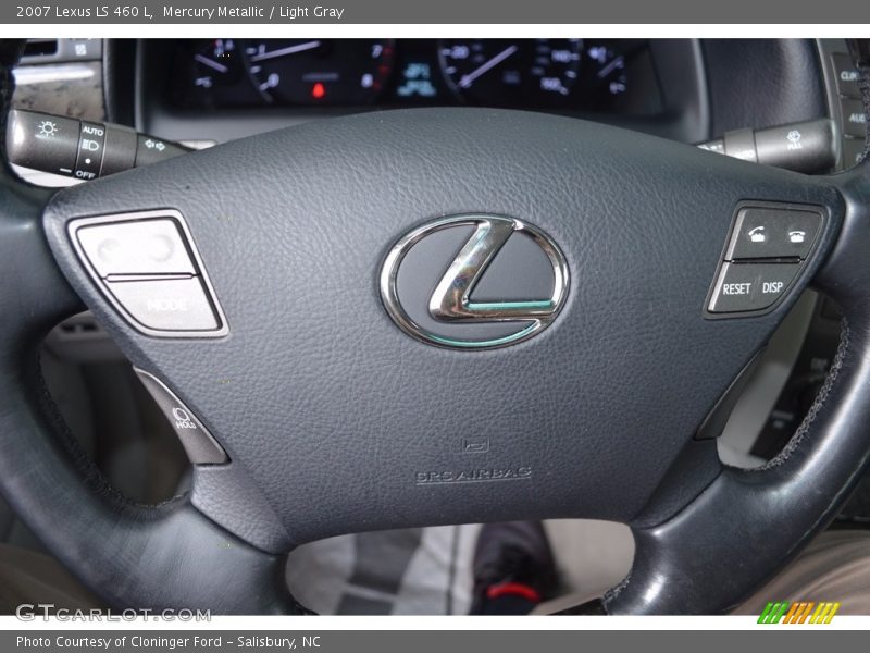 Mercury Metallic / Light Gray 2007 Lexus LS 460 L